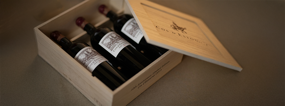 Château Cos d'Estournel 2015 - Coffret 10 ans